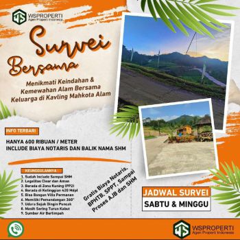 Tanah kavling mahkota